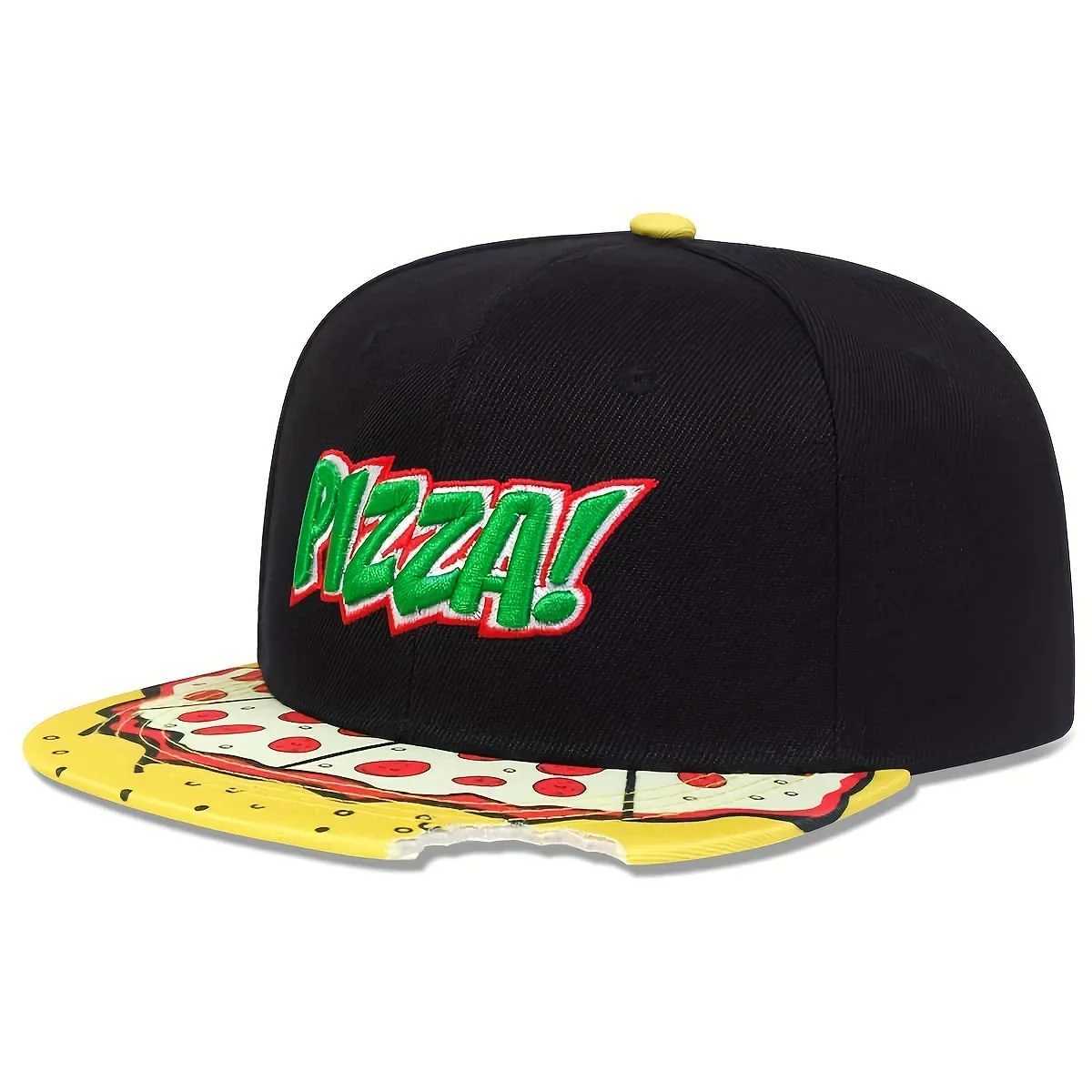 Cartoon Big E Cookie Bite Blue Snapback Hat Adts Outdoor Travel Adjustable Sun Baseball Sports cap Sunscreen Hat X250704