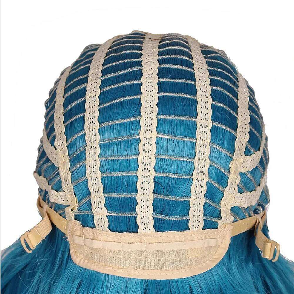 HAIRJOY Women Synthetic Hair Long Curly Cosplay Wig Halloween Wigs for Party with 2 Ponytails