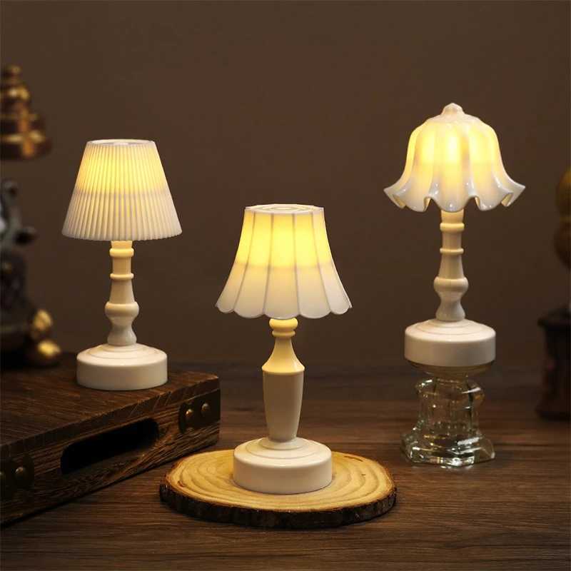 Mini LED Night Light Battery Powered Childrens Birthday Gift Atmosphere Lamp For Bedroom Bedside Decoration Nordic Table Lamp XJ250703