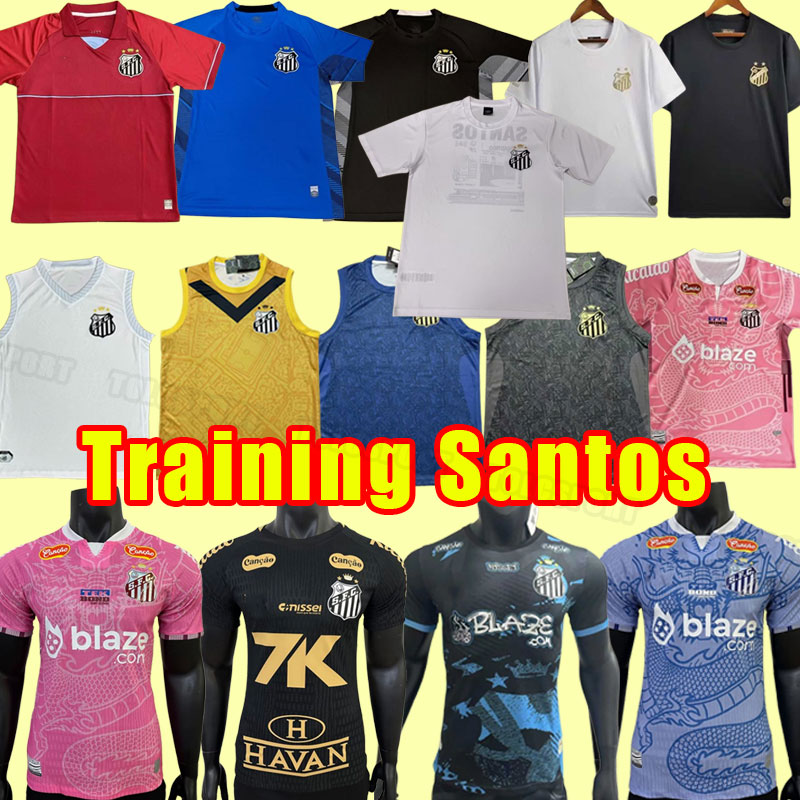 25/26 Santos FC soccer jerseys Nations 2025 ANGELO SOTELDO 2026 LEONARDO football shirt CAMISA fans version training vest goalkeeper tshirt Neymar jr