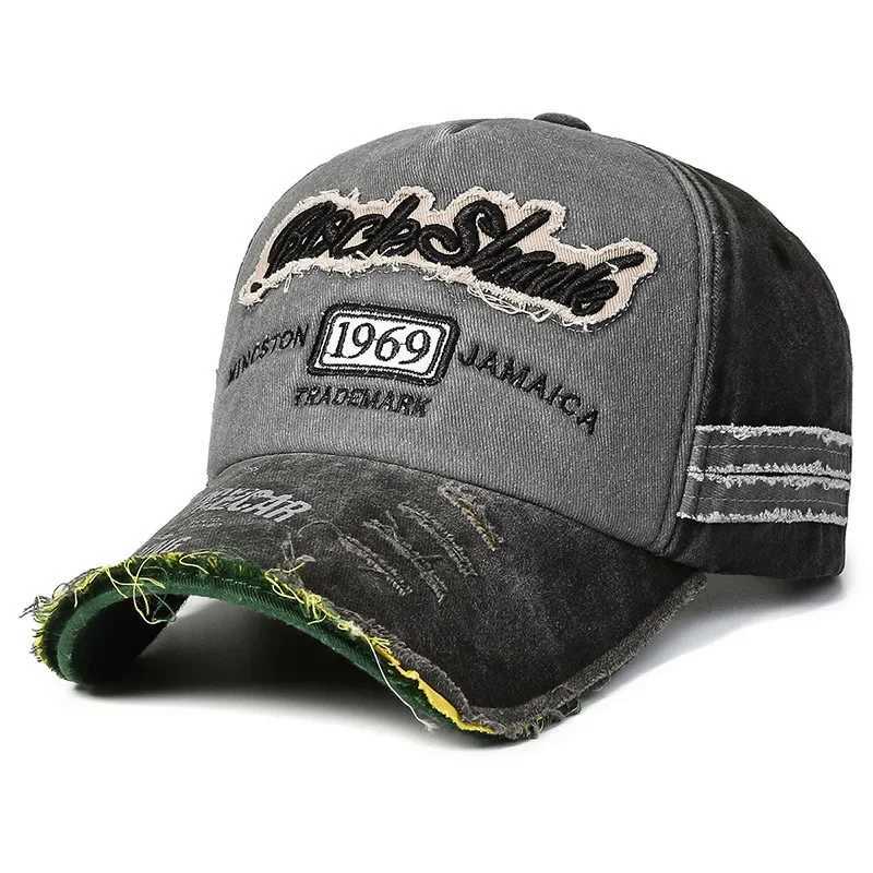 Hot S Unisex Washed Cotton Vintage Cap Letter Embroidery Baseball Cap Men And Wen Outdoor Sports Hats X250704