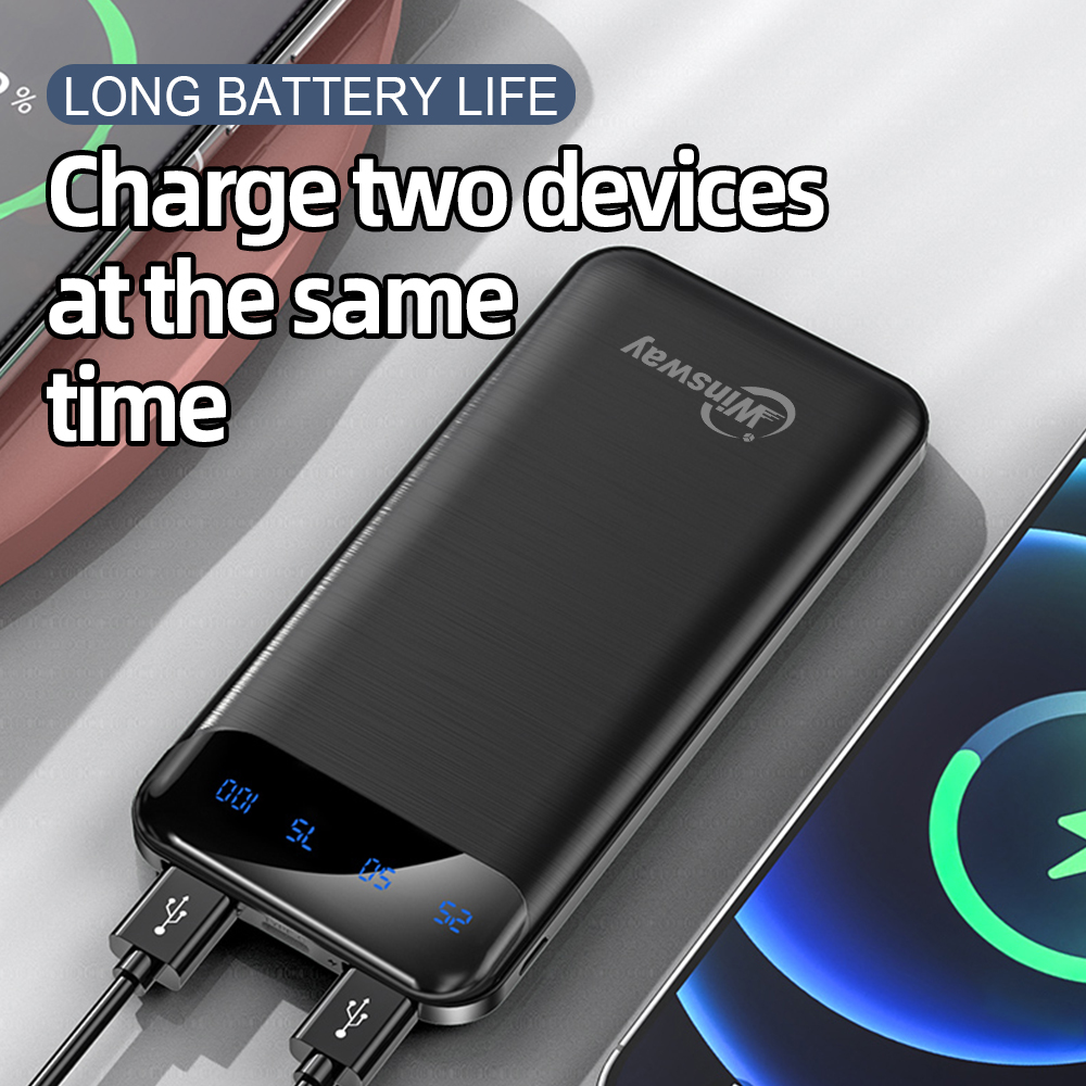 Winsway Power Bank 10000/20000mAh with Fast Charging Portable Battery Charger For iPhone 16 15 14 13 Pro Max