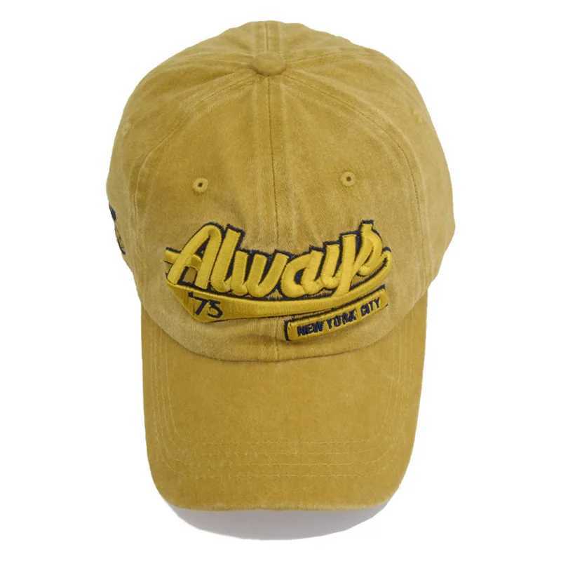 New Adt Unisex Washed Denim Baseball Cap Summer Outdoor Hats Sport Caps Casual Letter Men Wen Embroidery Sun Hats Bonnet X250704