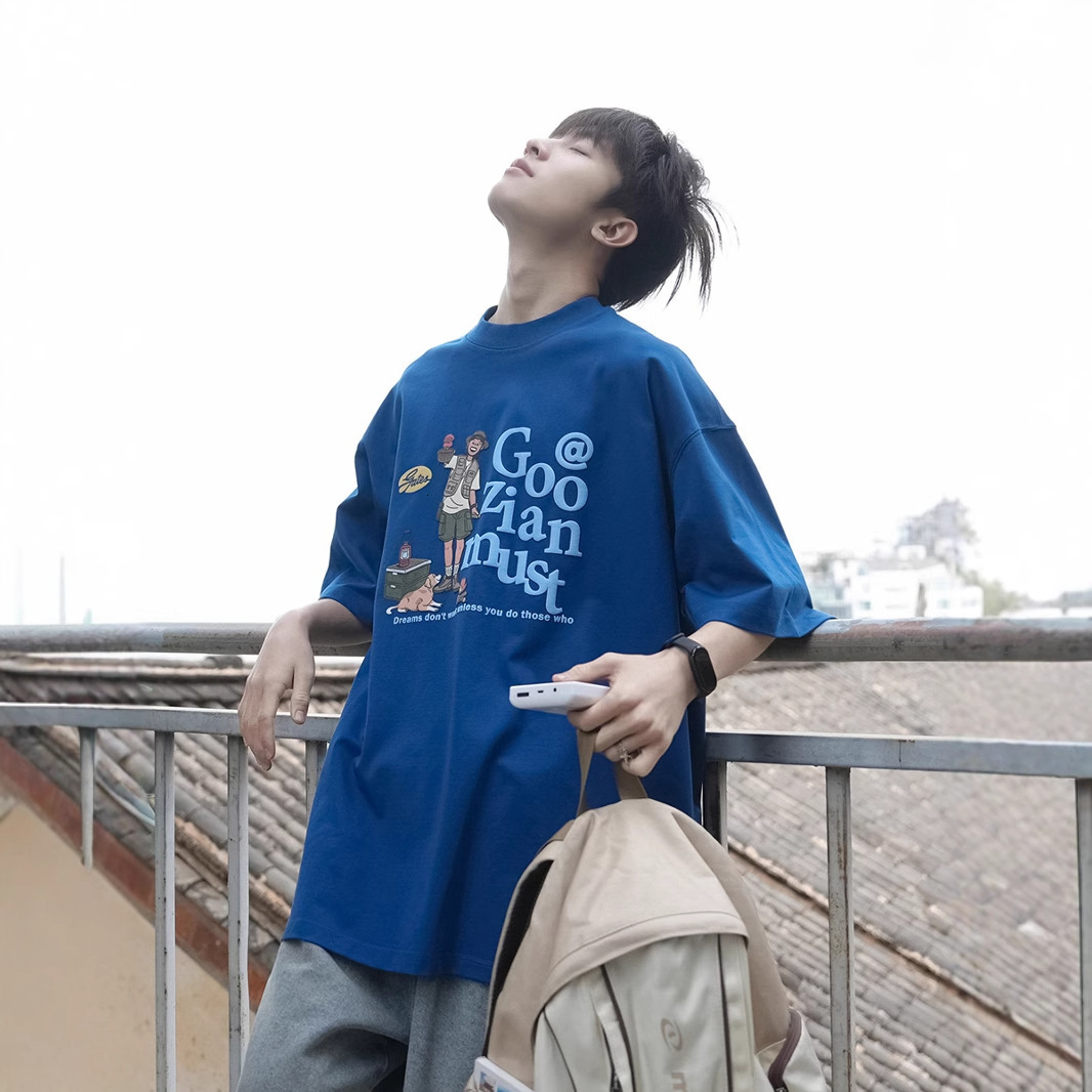 Factory Direct Supply 220g Heavyweight Printed Cool Quick-dry Short Sleeve T-shirt For Men And Women Summer Designer Short Sleeves Outdoor Sun Protect