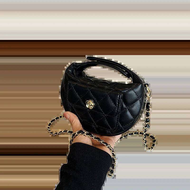 Designer Mini Chain Women's New Korean Version Of The Wild Light Niche High-End Messenger Small Bag