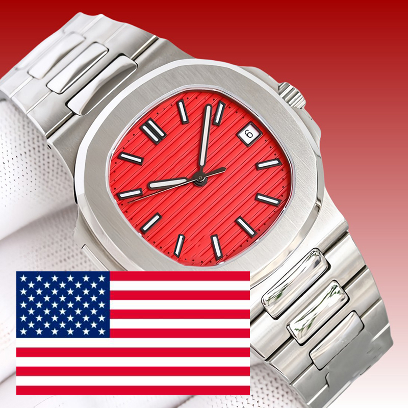 Luxury mechanical automatic men's watch 40MM brown black 904L all stainless steel strap design sapphire waterproof casual classic fashion watch luxury red watches