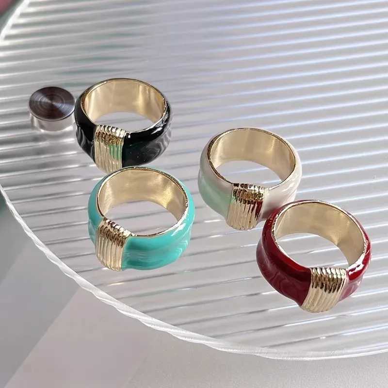 Minimalist Geometric Hoop Line Ring Artisan Crafted Custom Jewelry Wedding Engagement Birthday Gift for Women Trendy Statement Y250704