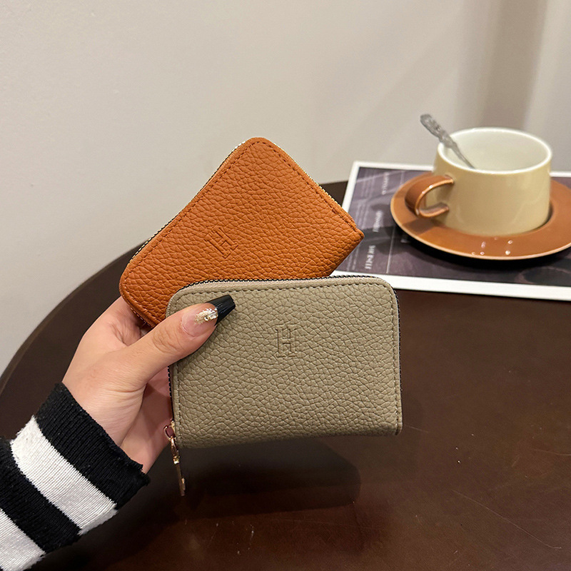 Free Shipping Designer Bag Wallet Women 2025 New Card Holder Two-in-one Niche Design Short Style Hot Trendy High-end Small Card Clip