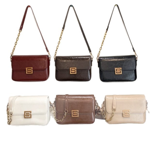 Designer Bag Luxury Bag Free Shipping Designer Retro Underarm New Fashionable Small Square Niche Chain Versatile Single Shoulder Shoulder Bag Crossbod