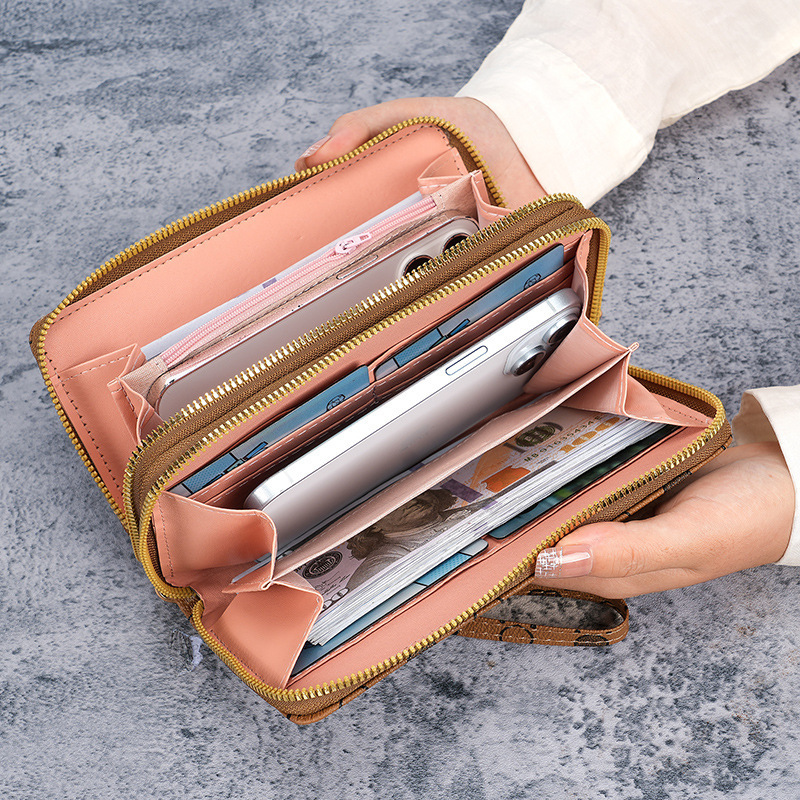 Free Shipping Designer Bag Women's Wallet Clutch Long High-end Simple Wallet Multi-functional Large Capacity Card Holder Coin Purse