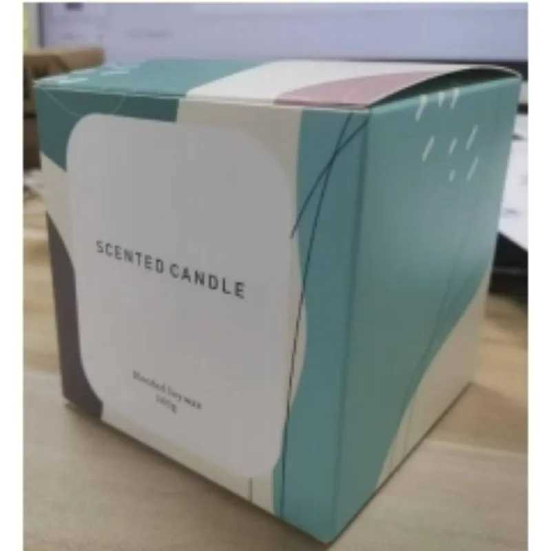 Ice cream styling high-end aroma scented candles scented soy wax handmade aroma candles gift. W250704
