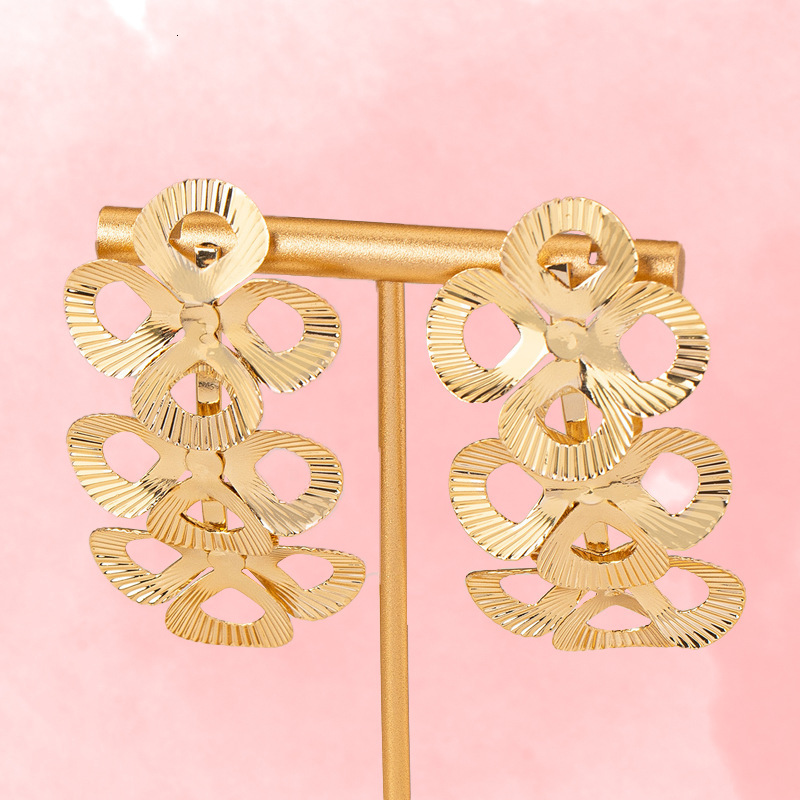 Vintage Earrings for Women, Light INS High-End Sense, Niche Elegant Fashion New Chinese Style Ear Jewelry
