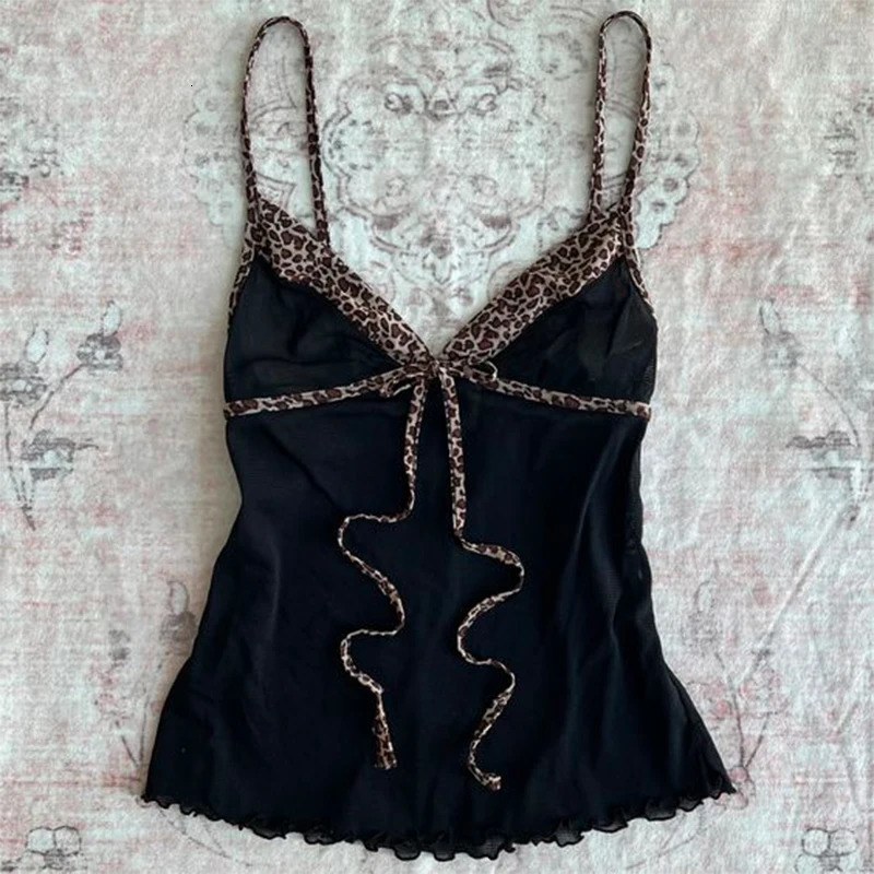 Y2K Goth Grunge Punk White Lace Patchwork Sexy Top Women Summer Solid Ruched Backless Sleeveless Tank Top Streetwear Y2K Clothes 250704