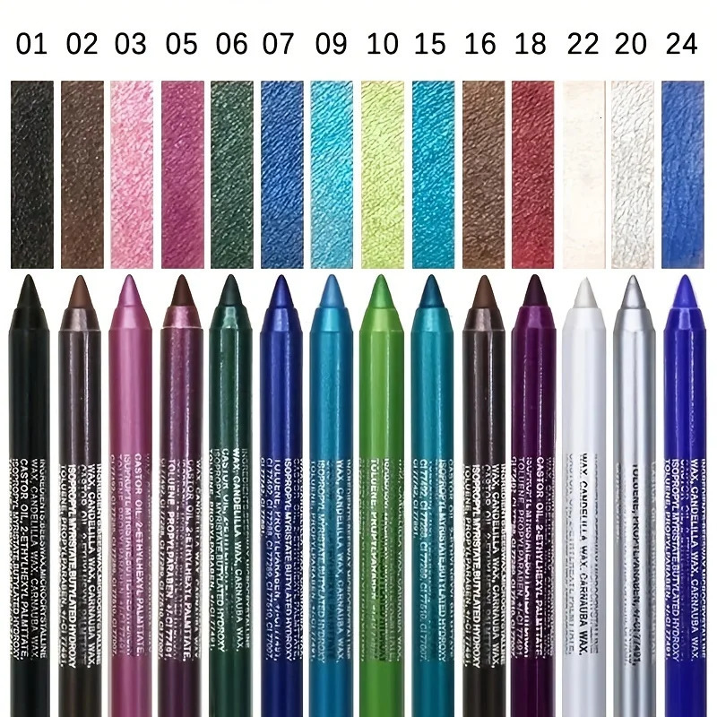 Silkworm Pearlescent Eyeshadow Pen Eyeliner Gel Pen Waterproof Eyebrow Pen High Gloss Color Eyeliner Pen 250704