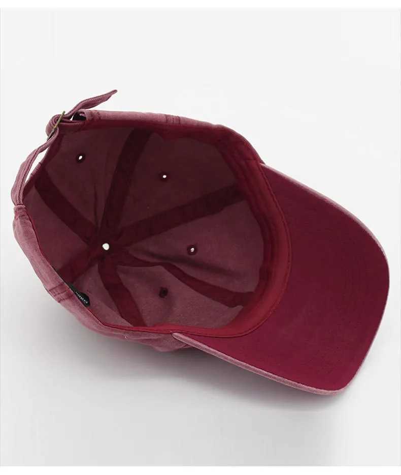 Adjustable Unisex Solid Color Baseball Cap Breathable Lightweight Cfortable Sun Protection Outdoor Travel Beach Walking Hat X250704