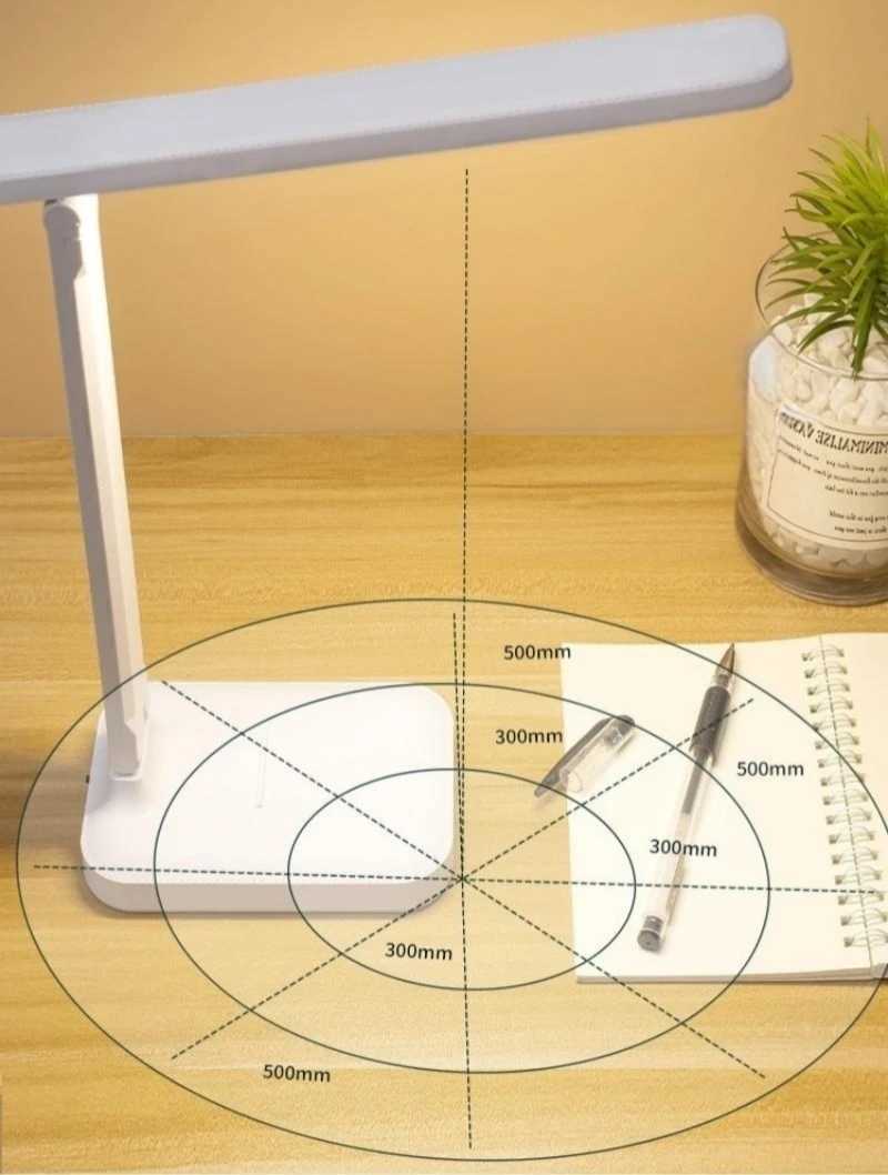 USB charging table lamp Folding table lamp eye protection touch dimmable LED light Student dormitory bedroom readingXJ250703