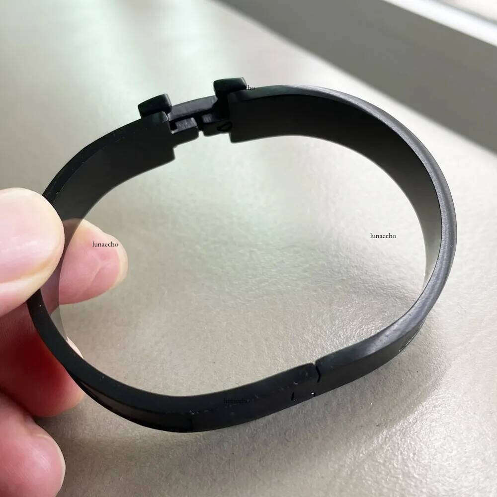 Designer Mens h Bracelet Womens Bracelets Black Bangle for Men hermebraclet h bracelet Armband Damen Gold Bangles Braclet Pulsera Bracciale Oro Bracciali 746