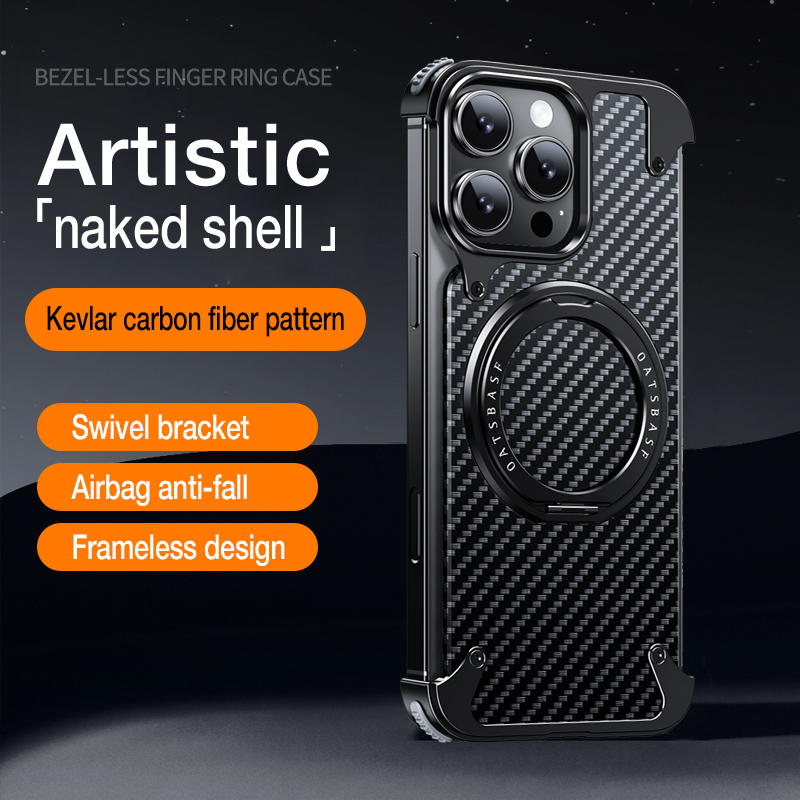 Kevlar Aramid Fiber Phone Case Carbon Fiber Wireless Cell Phone Case Suitable for iphone 16 pro, iphone16pro max Ultra-Thin Phone Case