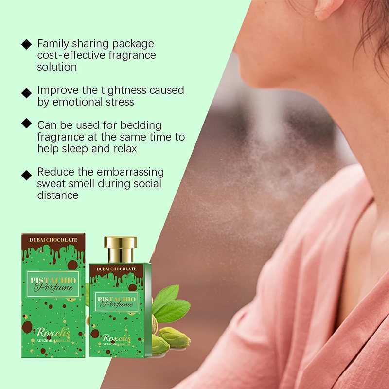 Dubai Chocolate Pistachio Perfume Lasting Freshness Exude Charm Pheromones Irresistible Vitality Fragrance Eau De Toilette 100ml XJ250704