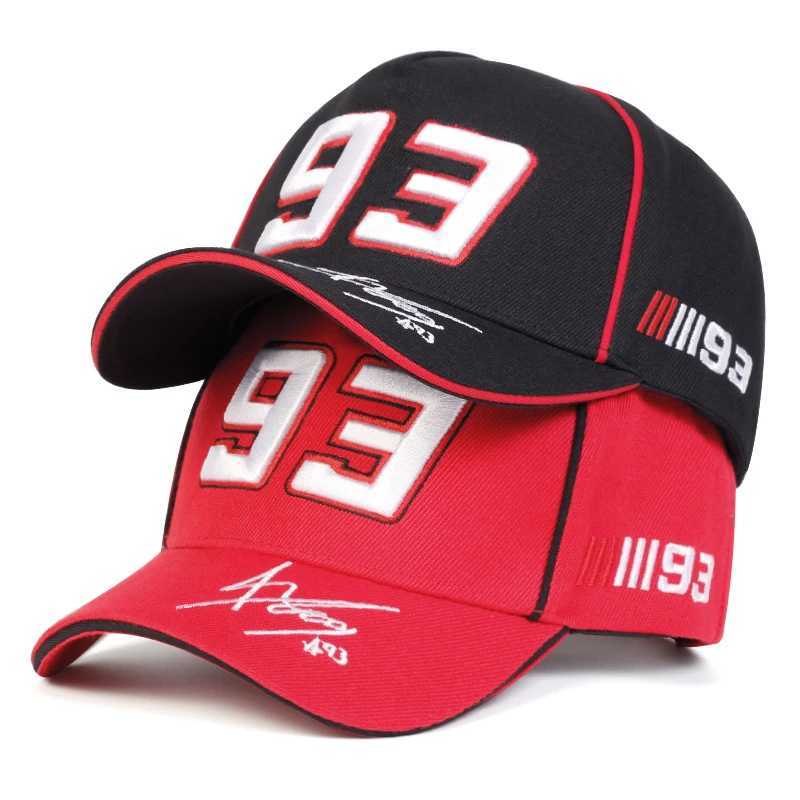 2024 New Simple Letter 93 Embroidery Hip hop Fashion Baseball cap 100% Cotton Unisex Adjustable Outdoor Sports Sun Cap Trucker H X250704