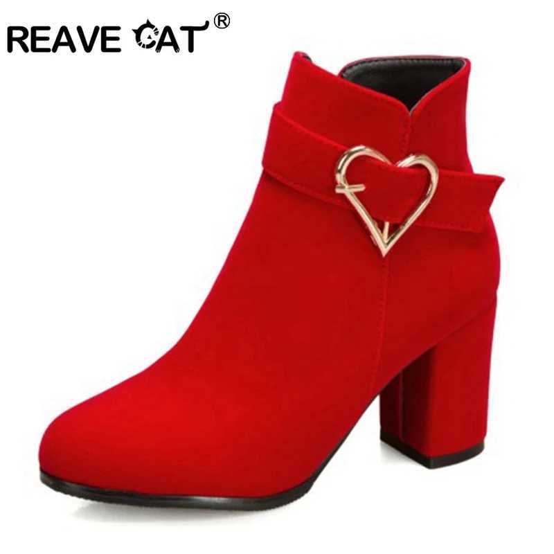 REAVE Spring Women Pumps Boots High Quality Lace-up European Ladies shoes PU High Heels Boots S2398 Z250704