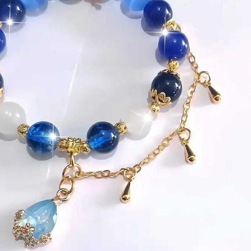 Funina Yuanshen Impression Water God Bracelet Derivative Wristband Peripheral Gift Accessories Cosplay Anime