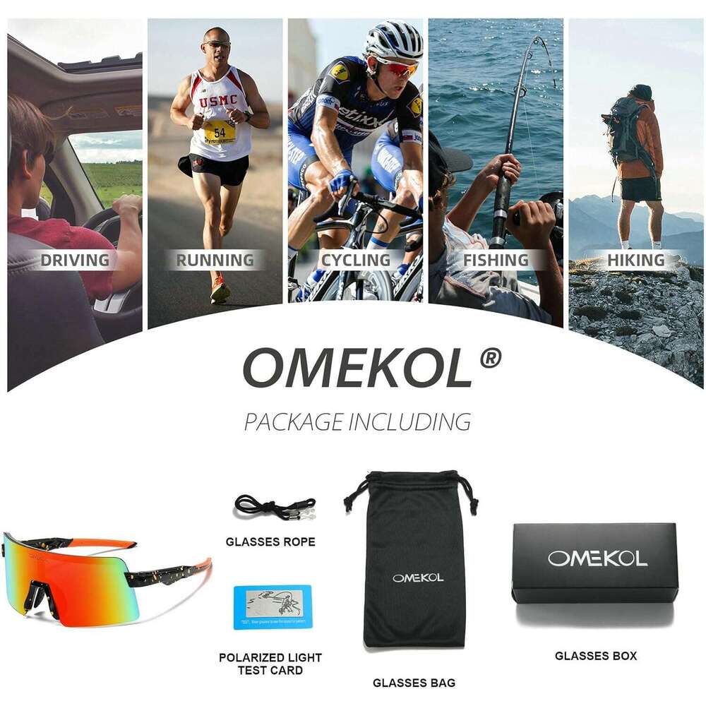 Two For 3 Sizes Adults and Youth Polarized Sunglasses Men Women Outdoor Sport Baseball Glasses UV400 Cycling Eyewear