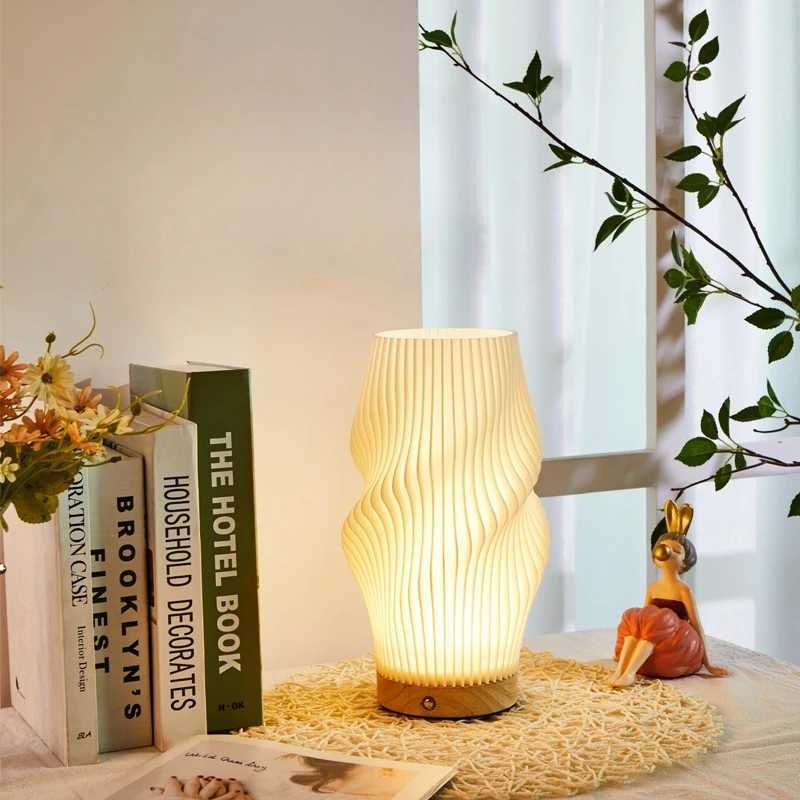 Multi-style LED Desk Lamp Usb Touch Dimming E27 3 Colors Light Reading For Home Bedroom Living Art Decorative Table Lighting XJ250703