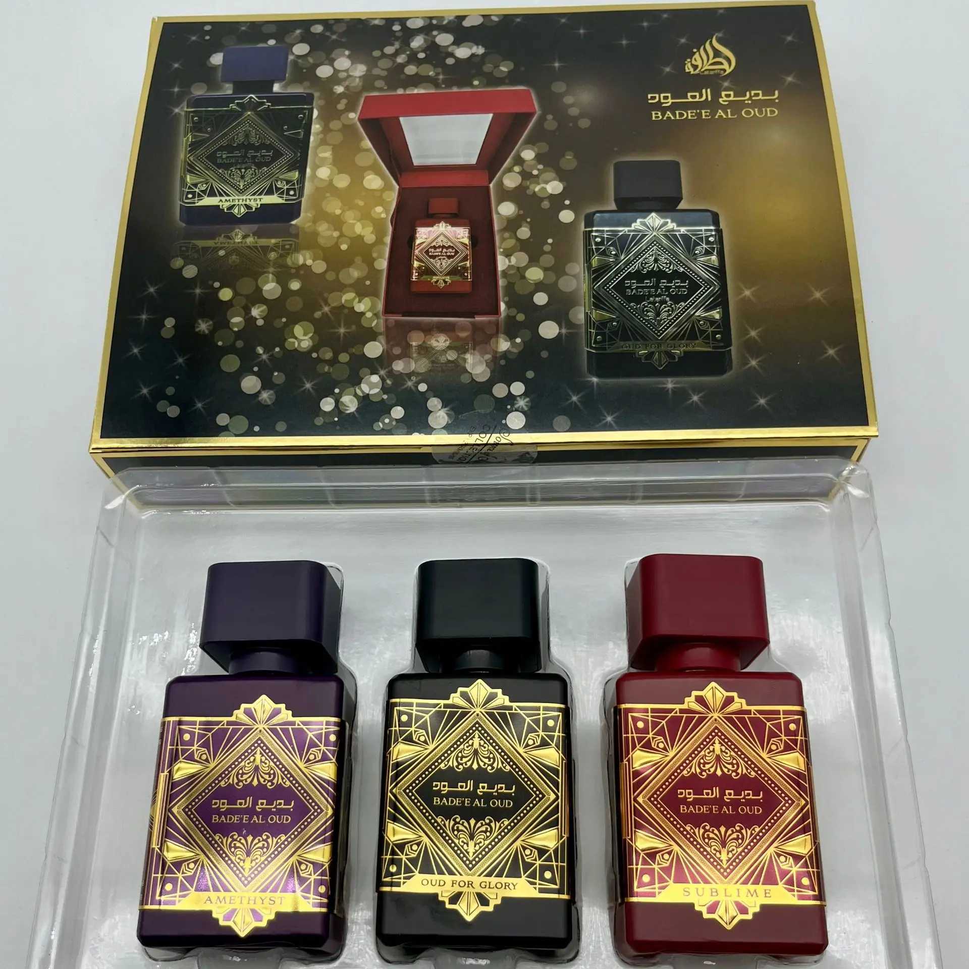 Arabian Perfume Set Unisex Long Lasting Fragrance Pheromone For Man Woman Body Spray Parfum Date Gifts PerfumesXJ250704