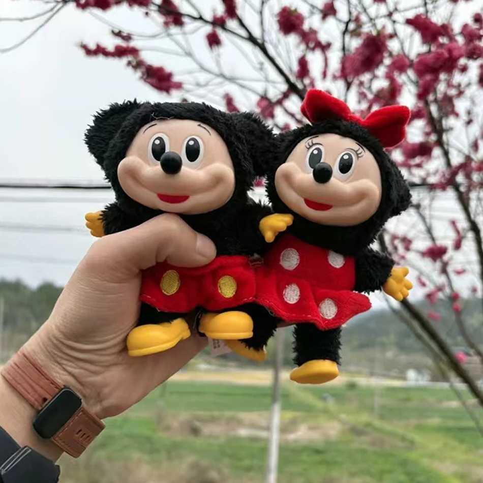 Disney Mickey Family Together Series Blind Box Cute Pendant Handmade Toy Ornament Stitch Labubu Same Style Replica Holiday Kid Gifts Z250703