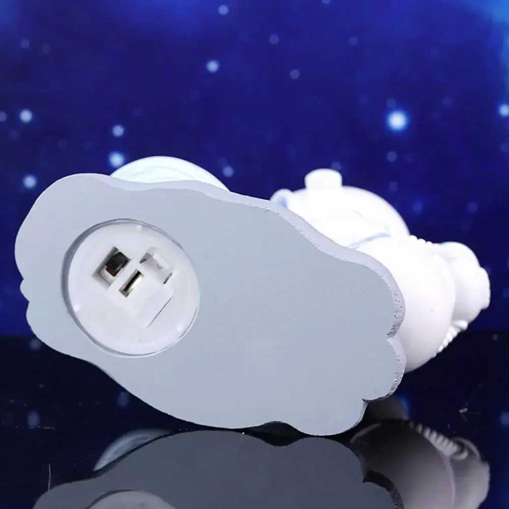 Astronaut Night Light Baby Sleeping Bedside Night Lamp Resin Cartoon LED Night Lamp Soft Lighting Table Lamp Birthday GiftXJ250703