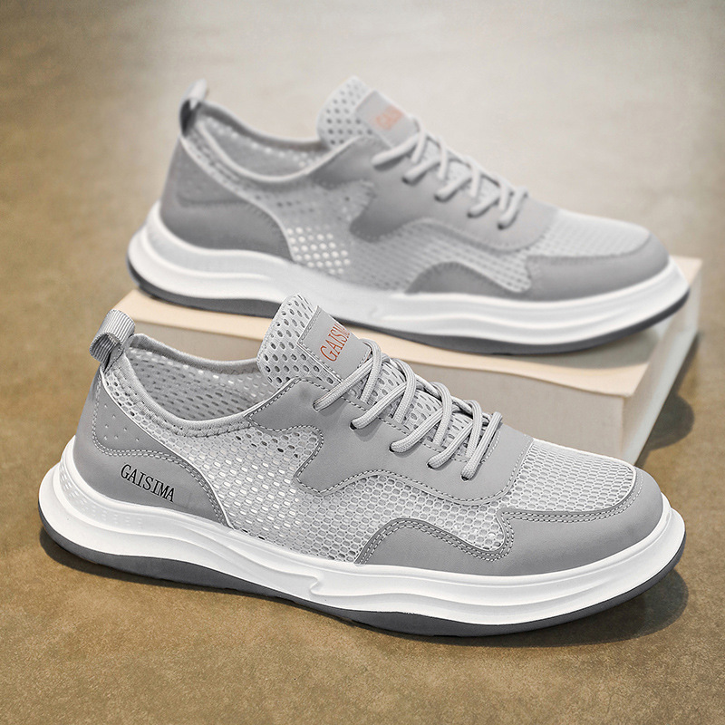 Summer breathable mesh hollow large mesh shoes designer shoes men's casual shoes women's sports shoes men's sports shoes