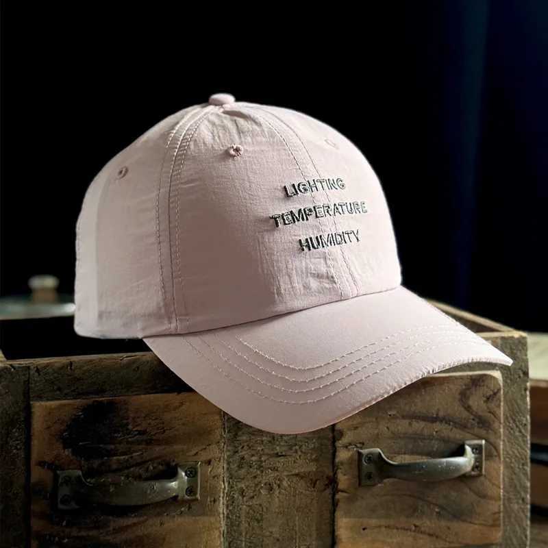 tra-Thin Breathable Quick-Dry Baseball Cap Mens Wens Spring Summer Casual Sunshade Hat peaked cap Spring Summer Hat X250704