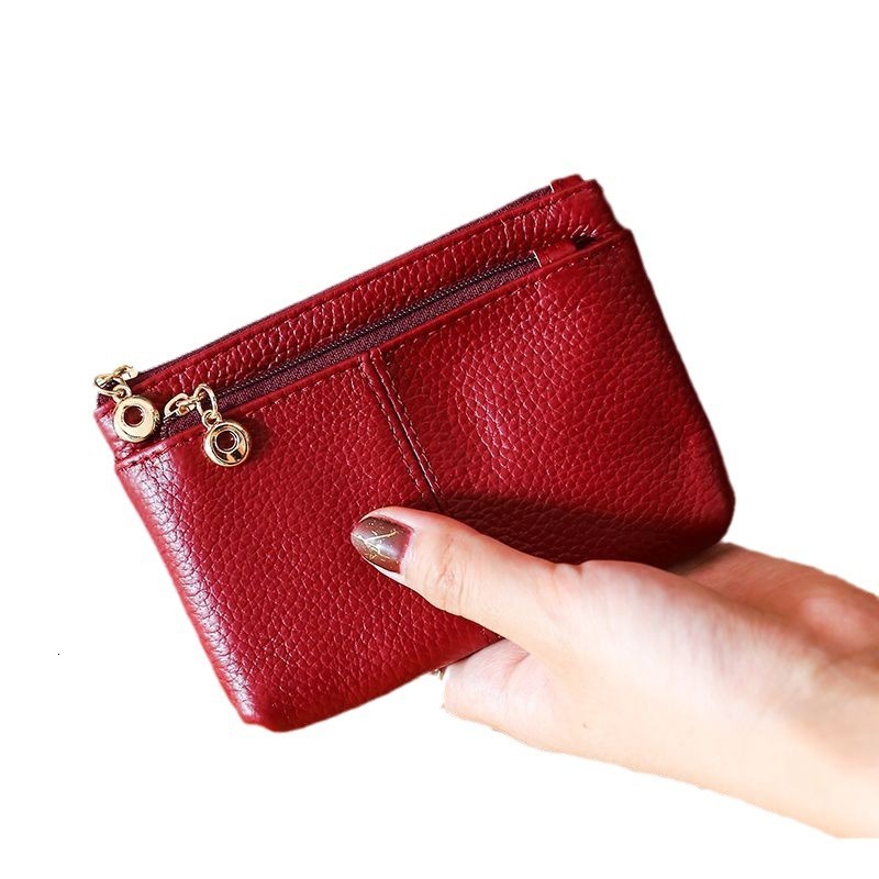 Free Shipping Designer Bag Coin Purse For Women Card Holder Key Bag Soft Leather Small Bag Coin Bag High-end Texture Zipper Mini Wallet Compact Women&