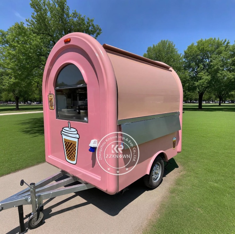 Food Truck Trailer Mobile Kitchen Australia Standard Coffee Ice Cream Catering bar Concession Food Trailer