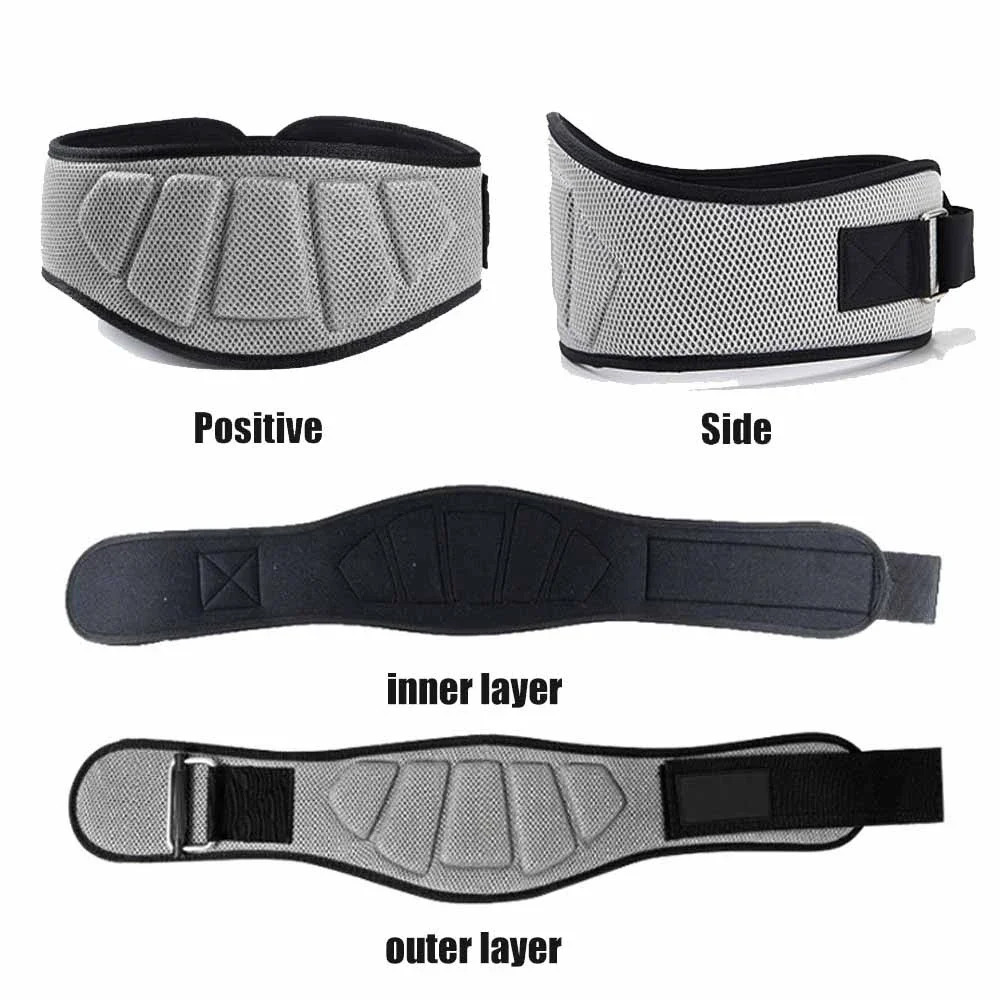 Sports Fitness Weight Lifting Waist Belts Gym Workout Lumbar Back Support Powerlifting Strength Training Squat Weightlifting 250704