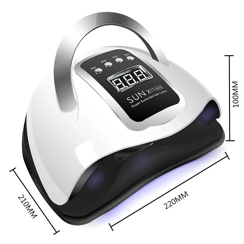 Nail Dryer LED Nail Lamp UV Light For Curing All Gel Nail Polish With LCD Display Motion Sensing Manicure Pedicure Salon Tools 250627