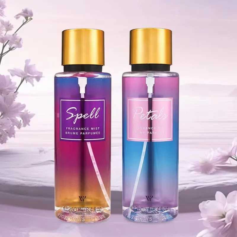 250ml Womens Secret Vanilla Perfume Lasting Fresh Mist Scent Deodorant Spray Natural Air Fruity Floral Crushed Plant Fragrance XJ250704