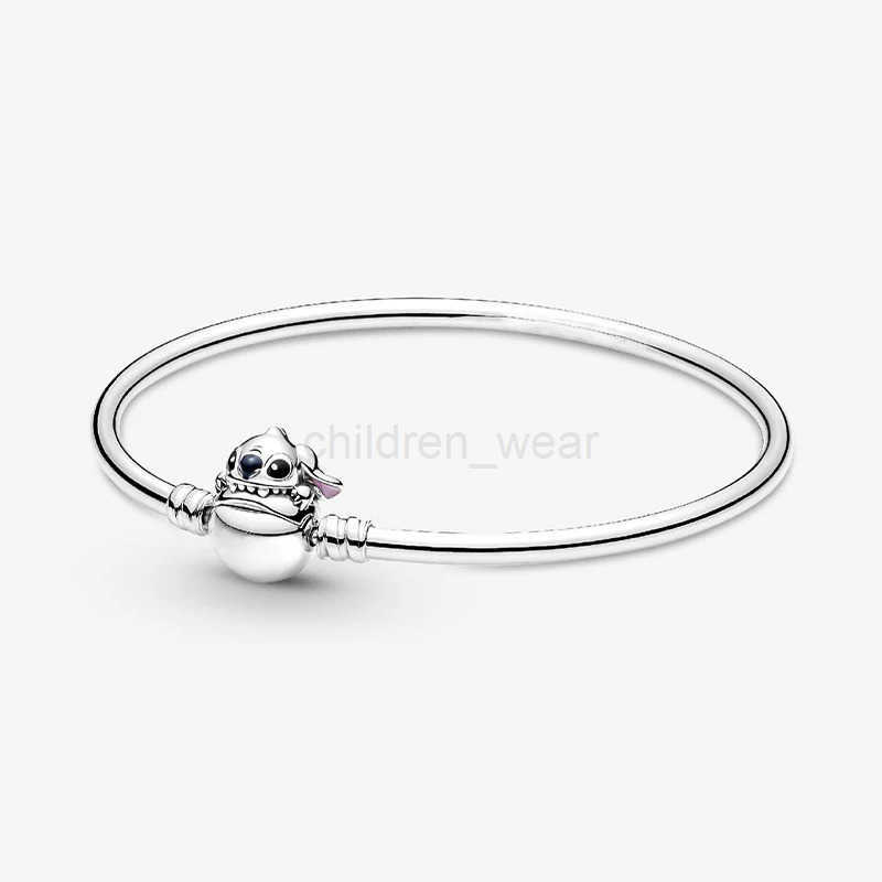 Disney 2025 New Charm Fashion Stitch Series Pendants Earrings Ring Bracelet Original Fit Brand Bead DIY Jewelry Accessories W20250704