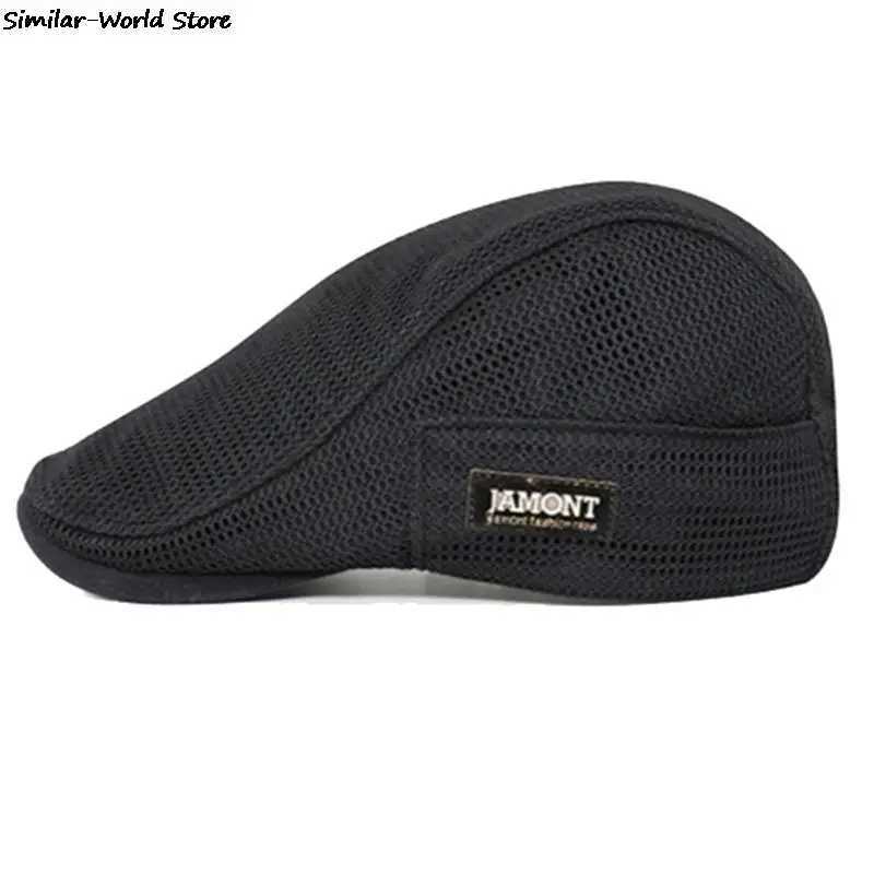 Mens Mesh Baseball Cap Breathable Summer Caps Dad Hat Outdoor Fishing Hats Trucker Cap X250704