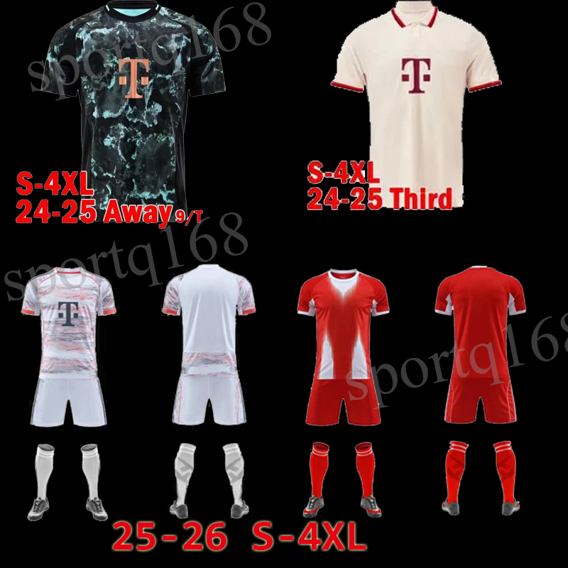 2025 2026 SANE KIMMICH MULLER 25 26 KANE soccer jersey s munich FANS Player 125th anniversary football shirt Men Kids sets MUSIALA Goretzka Gnabry DIER
