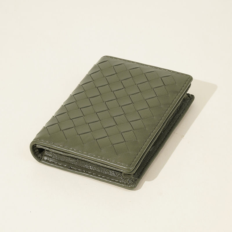 Free Shipping Designer Bag 2025 New Card Holder Women Business Card Case Men Small Exquisite High-end Card Sleeve Portable Business Woven Card Holder 