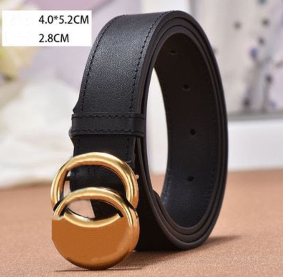 Luxury Men Belts Designer Gold Belt with Glossy Buckle, Elegant Leather Waistband Width Ideal for Business or Casual Wear Fashion belt Men Belts Casual Belts