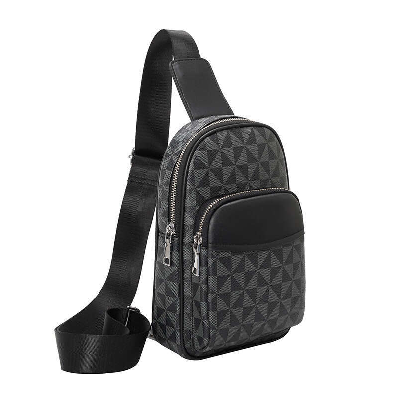 Lacel Urwebin New bags Fashion Printed Unisex 2024 Summer New Multi-use Men's Trendy Brand Single Shoulder Crossbody Chest Bag