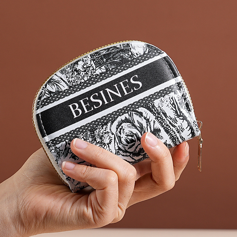 Free Shipping Designer Bag Ailun New Zipper Card Holder For Women Exquisite High-end Multi-card Slot Business Card Holder Korean Style Short Compact C