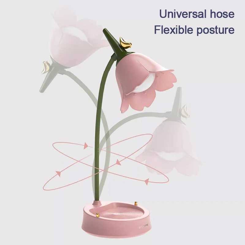 LED Table Lamp RechargeableTouch 3-speed Dimming USB Reading Eye Care Design Stand Bedside Lamps Decorative Night Lamp GiftsXJ250703