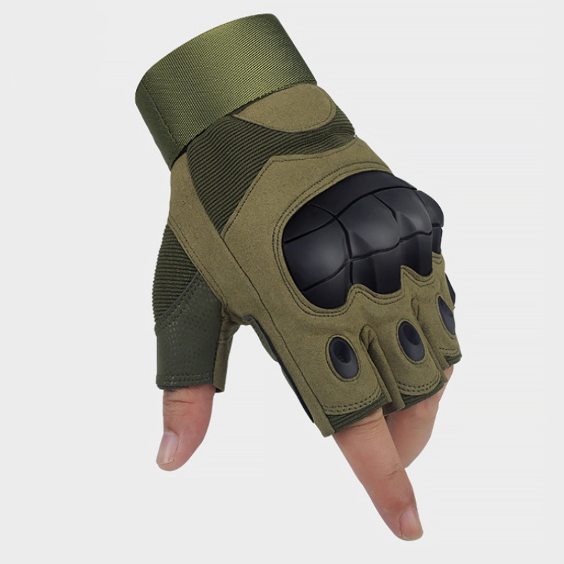 Tactical gloves fingerless glove men outdoor active cycling hiking rock climbing fishing hunting breathable anti slip wearproof gloved unisex size m-x
