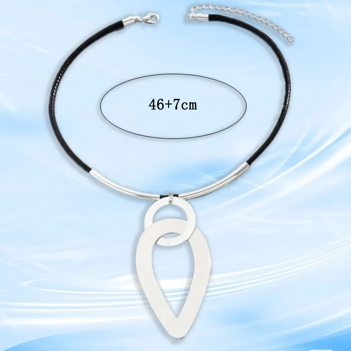 Hot Selling Simple Personality Niche Design Minimalist Geometric Alloy Accessories Women's Long Necklace