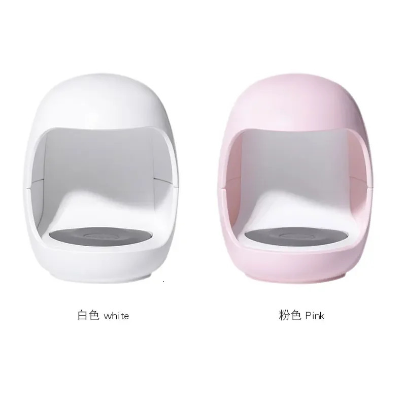 USB interface Q Shape Potherapy Nail Lamp Nail Polish Gel Curing Mini LED UV Lamp Travel Home Nail Art Timing Nail Dryer 250627