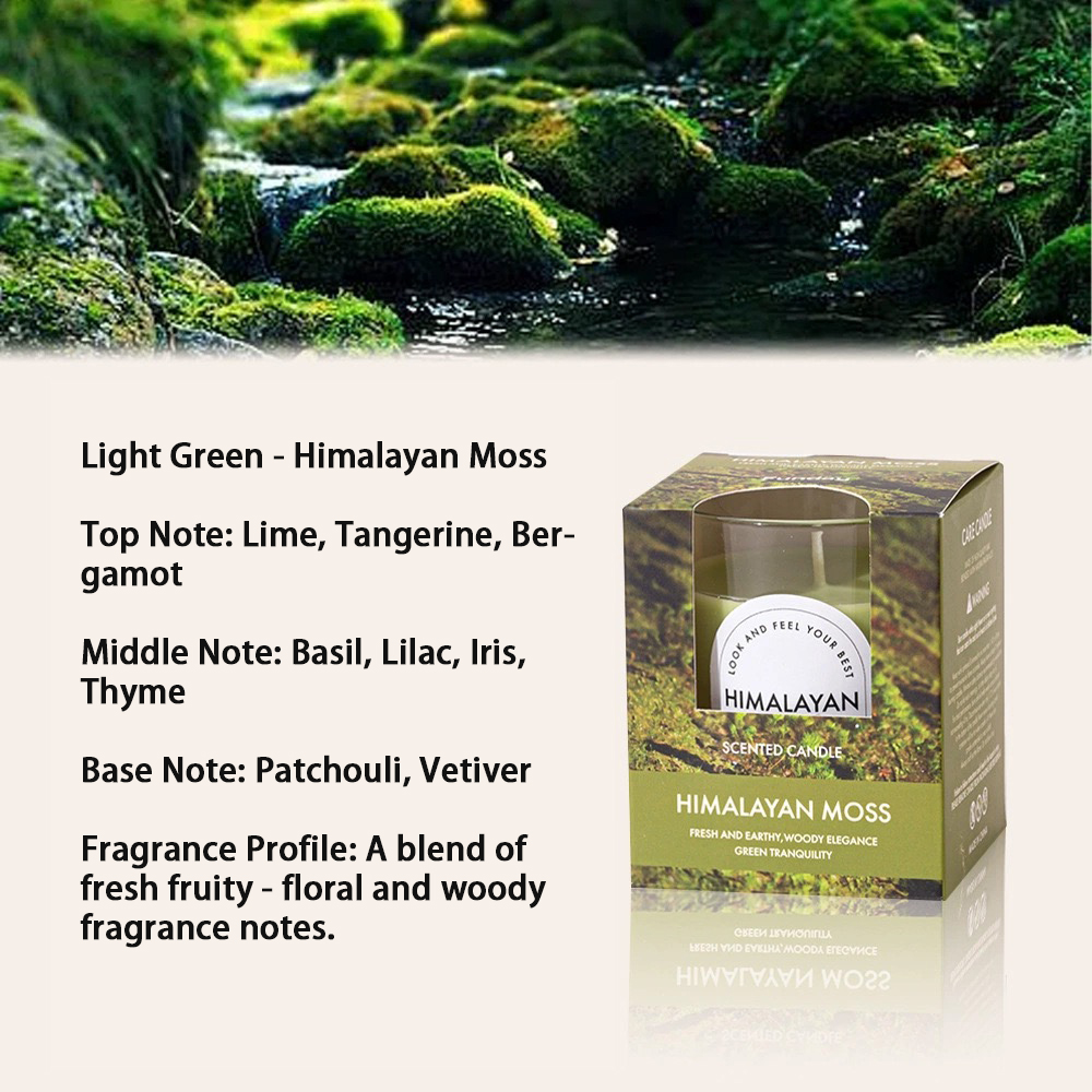 Lanjia Scented Fragrances Home Decor Aromatherapy Relief Glass Cup Wax Candle Glim Gift D B